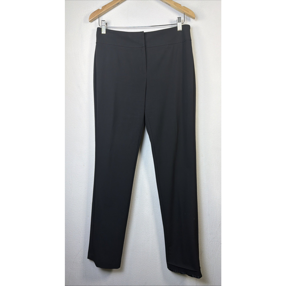 Chico's 0 R US size 4 small Dress Pants Socialite Wall Street Straight Career - Picture 2 of 9